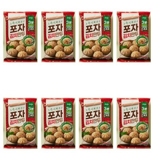 진주햄 포자김치만두 168g 8봉(1봉당 6개입), 8개