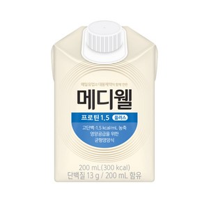 체험팩 메디웰 프로틴1.5 플러스 환자식 환자영양식, 3개, 200ml