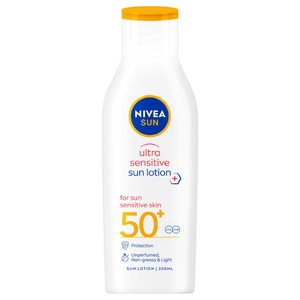 니베아 선 울트라 센서티브 선 로션 200ml, 1개