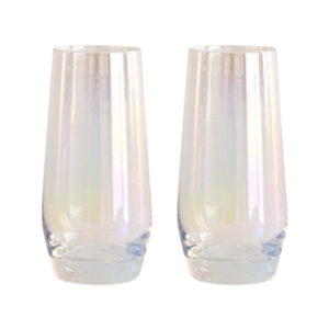 인블룸 1+1세트 홀로그램디자인 홈카페 유리컵 5종 택1, 1+1 파티350ml