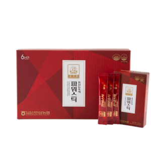 (농협홍삼) 6년근 100% 홍삼농축액 파워스틱 10ml*30, 300ml, 1박스