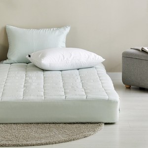 모달 100% 누빔 도톰한 토퍼형 높은 매트리스 커버 호텔 침대 커버