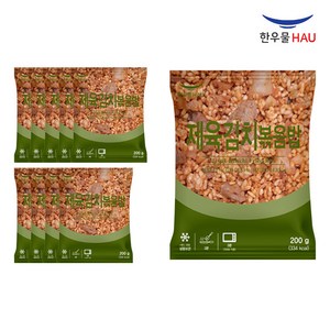 [자연맘스토리] 한우물 제육김치 볶음밥 200g x 10개