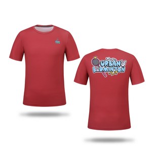 지오코 TRT-13019/14019 어반BT 버건디 입은듯 안입은듯 기획티셔츠 배드민턴의류 배드민턴티셔츠 민턴티 배드민턴용품 스포츠의류