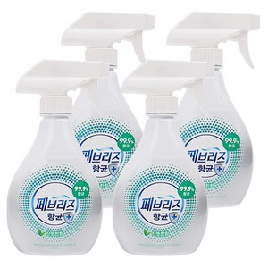 페브리즈 항균플러스 섬유탈취제 산뜻한향 370ml x4개, 4개, 선택완료