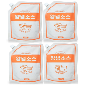 페리카나 치킨양념 오리지널 300G (300g 1개), 4개