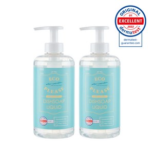 에코플리즈 젖병 세정제 & 주방 세제, 580ml, 2개