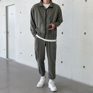 윈드 남자 바람막이 카고 조거팬츠 트레이닝복 세트