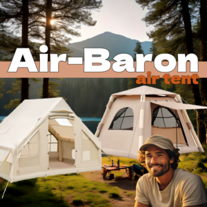 에어바론 경량 에어텐트 4인용 텐트 캠핑 그늘막 쉘터 돔 4인가족 장박 감성 오토 겨울 동계 가성비 6인용, [4]시그니처