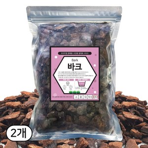 세경팜 오키아타 소나무 바크 특특대립, 2L, 2개
