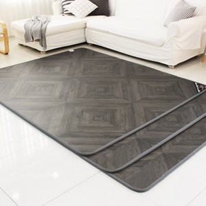 한일메디칼 온돌왕 전기장판 전기매트 러그빈티지 1인 2인 대형, 06. 리얼 다이아, 230x183cm