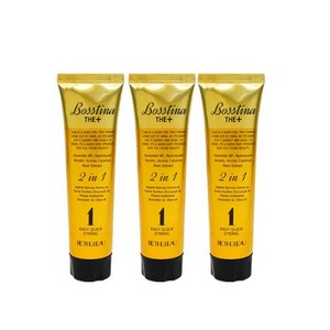 시즌2 보스티나 더 플러스 염색약, 7호 다크브라운, 3개