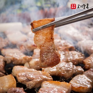 고기중독 삼겹살 구이용 1kg (500g x 2팩), 500g, 2팩