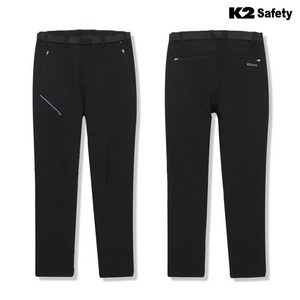 K2 세이프티 21PT-F307R 기모 스판 팬츠 겨울 보온 털 방한 현장 기능성 바지