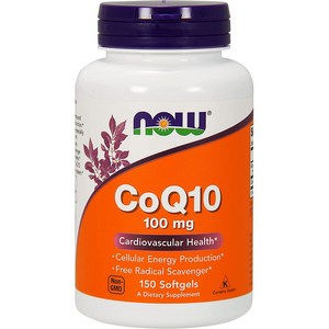 나우푸드 CoQ10 100mg 소프트젤 글루텐 프리, 1개, 150정