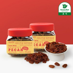 그린너트 아티즈널 피칸정과 피칸강정 답례품 수제 견과류 프리미엄 선물세트, 2개, 250g