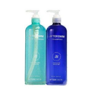 애프터스윔 샴푸 500ml + 바디클렌저 500ml 세트, 1세트