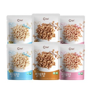 오늘도 아기간식 쌀또밥 혼합세트 유기농초코, 2세트, 30g, 혼합(딸기맛+치즈맛+초코맛)