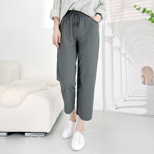 103st -3도 냉감 여름 일자 바지 8부 9부/여성 데일리 밴딩 스판 쿨팬츠