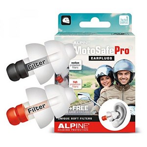 알파인 모토세이프 프로 이어플러그 오토바이 귀마개 소음감소 방지, MOTOSAFE PRO, 1개