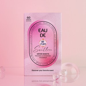 아로퓸 오드 건조기시트 스윗러브 60매, 1개