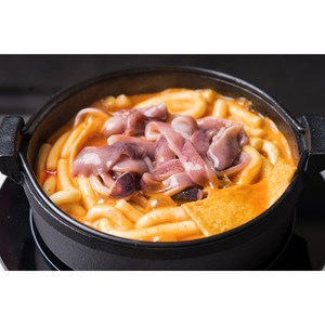 [찹스쿡] 오징어 짬뽕 떡볶이 생물 오징어가 들어있어요~, 545g, 1개