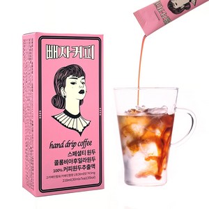 빈스힐 빼자커피 핸드드립 액상커피 30ml 7포 1개, 7개