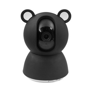 샤오미 CCTV 2K 360도 C300 호환 Mijia Mihome 실리콘 케이스 홈캠 펫캠 씨씨티비 보호, 블랙, 1개