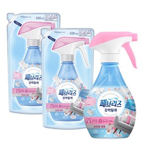 페브리즈 섬유탈취제 370+320+320ml, 은은한향
