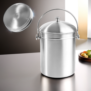 센담 스텐 음식물쓰레기통 5L 5리터 음쓰통 음식물통