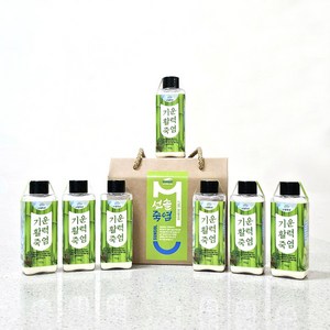 선솔죽염 기운 활력 용융소금 고급 죽염 답례품 선물세트, 7개, 110g