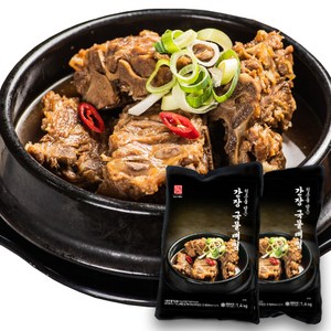 청춘을 담은 간장 국물 뼈찜 1.2kg (냉동), 1개