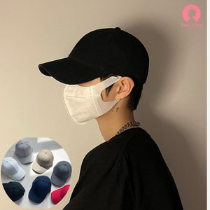 마감정리세일] 뷰튜브 노멀 빅 사이즈 커플 모자 대두 볼캡, 레드, 1개