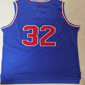 럭비져지 미식축구 유니폼 커스텀 농구 좋아하는 이름 패턴 로고 트레이닝 스포츠 레트로 32, 1.johnson bule - XXS, 1개