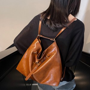 심플 투웨이 숄더 백팩