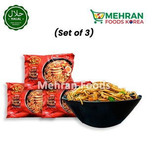 ABC Mi Gulai Ayam Pedas Noodles (Hot Gulai Chicken) 75g 굴라이 아얌 쁘다스 라면 (핫 굴라이 치킨), 3개