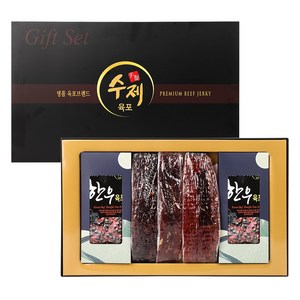 한영코리아 한우 장단콩육포 300g (육포선물세트 장단콩 장단콩육포 한우육포세트), 1세트