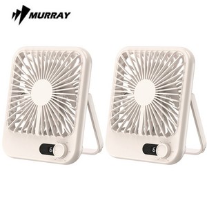 다온몰 미니 다이얼 탁상용 선풍기 WINDBOOK, 코튼베이지 1+1