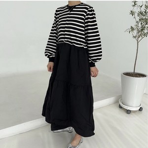 (혀니언니) 단 스트링 원피스 빅사이즈 55-99까지가능