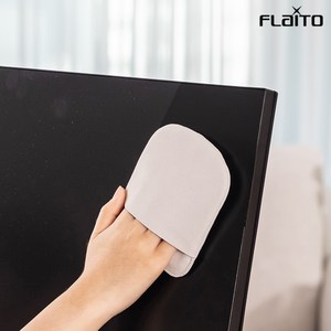 장갑형 태블릿 TV 모니터 액정 클리너 닦이 광택용천, 1개