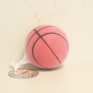 [카타르아시안컵 기념이벤트-팝튜브 증정] [KC안전인증제품] 무소음 축구공 농구공 층간소음 스카이볼 소프트볼 탱탱볼 silent noise-free indoorball, 농구공(핑크)