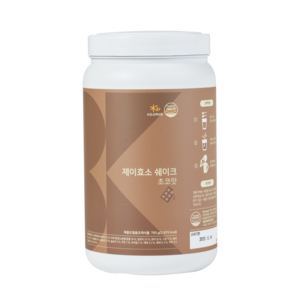 비케이문 제이효소쉐이크 다이어트 체중조절 식사대용 단백질 쉐이크 곡물 초코 1통 750g, 1개