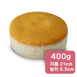 냉동 완제품 케이크 시트 3호(지름 21cm)/드라이아이스포장, 1개