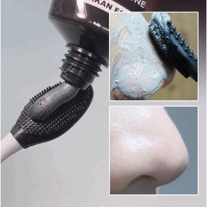 착한팩토리 숯폭탄 블랙헤드 피지제거 깜장코팩 80ml, 2개, 1개입