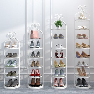 좁은현관 공간활용 신발정리수납 신발거치대 슈즈렉 신발장 8단 - 3color, 화이트8단, 1개