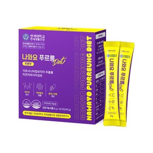 연세생활건강 나와요 푸르릉 다이어트 푸룬주스맛 워터믹스 쾌변 체지방감소 탄수화물컷, 1박스, 30포