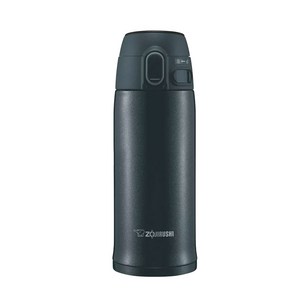 조지루시 보온 보냉 원터치 텀블러 SM-TA36, 블랙, 360ml