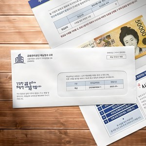 용돈 박스 봉투 어버이날 설날 현금 세금 체납 고지서, 고지서 용돈봉투, 1개