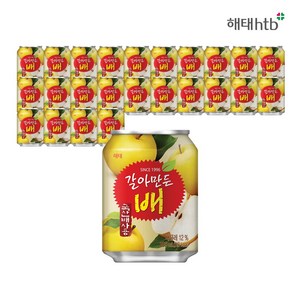 해태htb 갈아만든 배, 238ml, 24개
