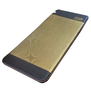 (주)한일의료기 EMF 전자파없는 탄소매트 전기장판 전기매트, 다크 싱글 100x200cm